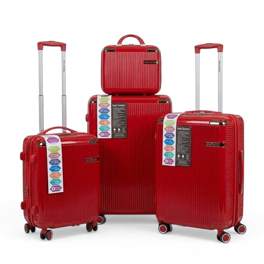 Luxury Style 4-Piece Hard Shell Luggage Family Set - image 2