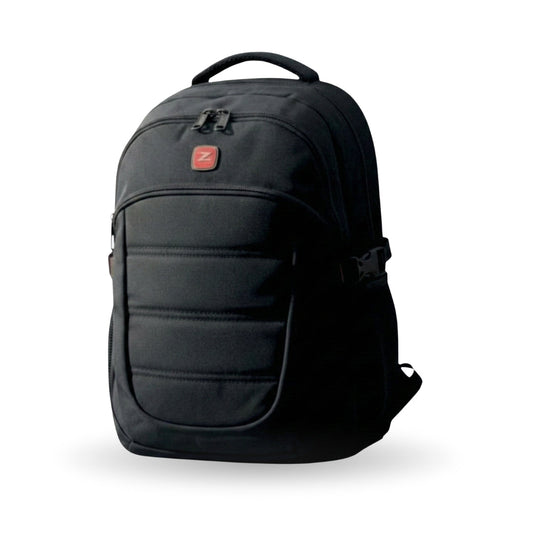Premium Black Multi-Zip Backpack - image 1