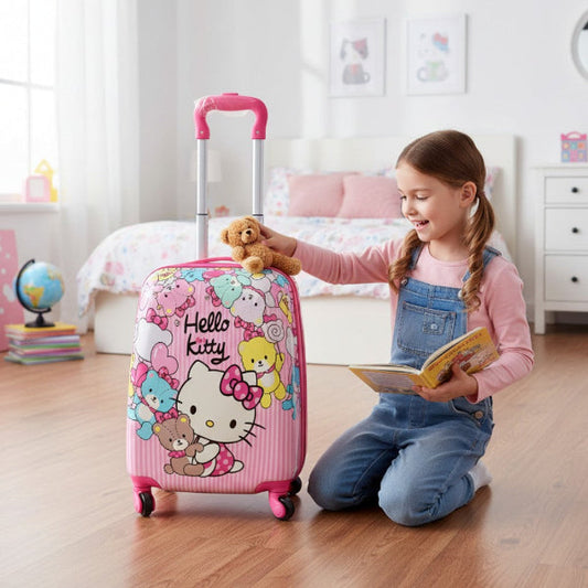 Kids' Hard-Shell Suitcase - Kitty - image 1