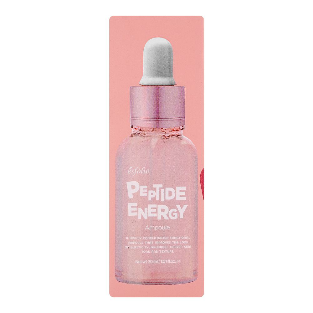 Esfolio Peptide Energy Ampoule, For Uneven Skin Tone, 30ml