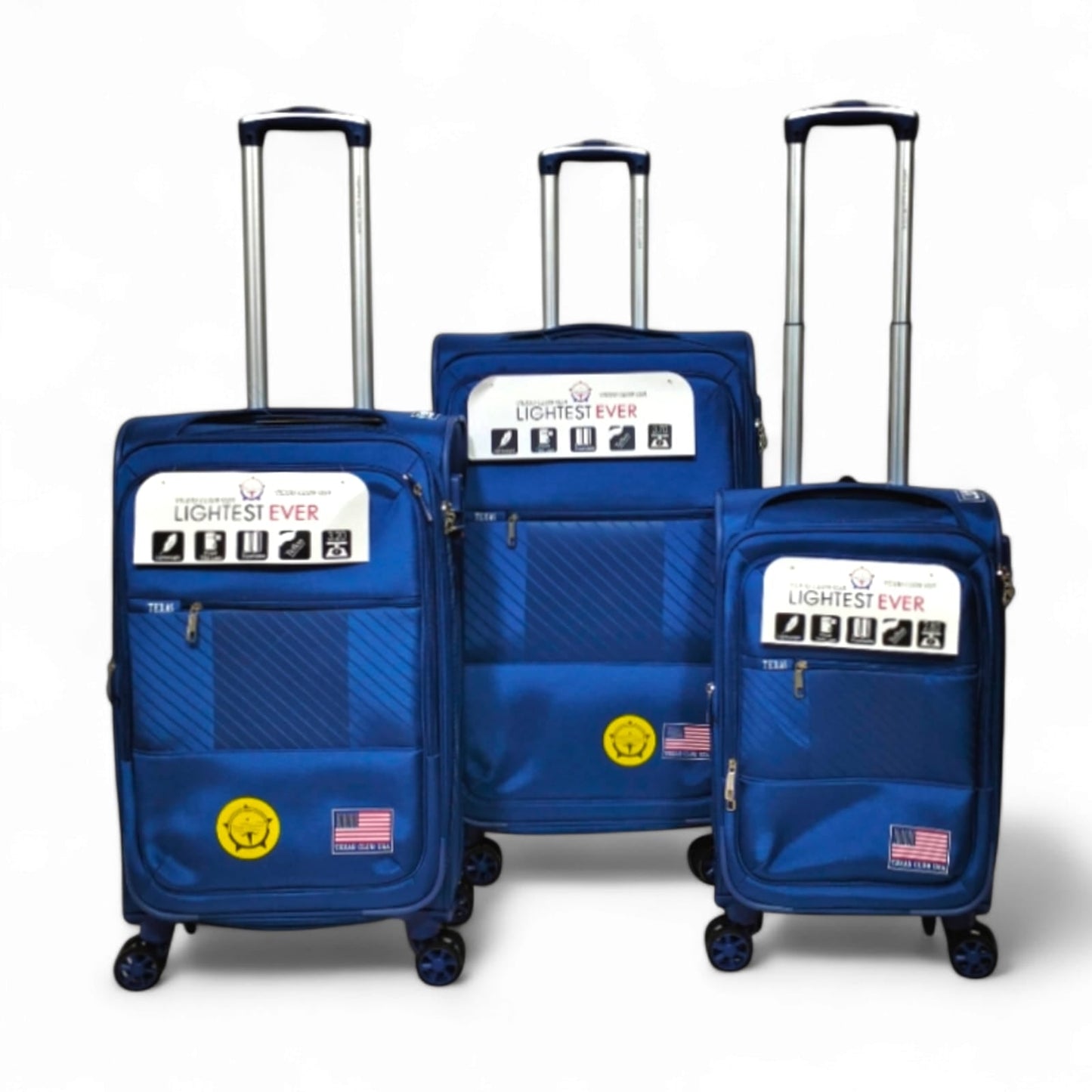 Texas Club 3-Pcs Luggage Set - image 1