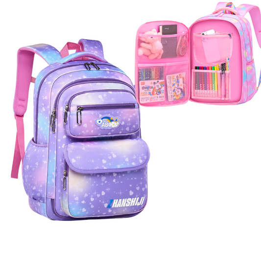 Cloudy Design Kids School Bag for Girls - image 1