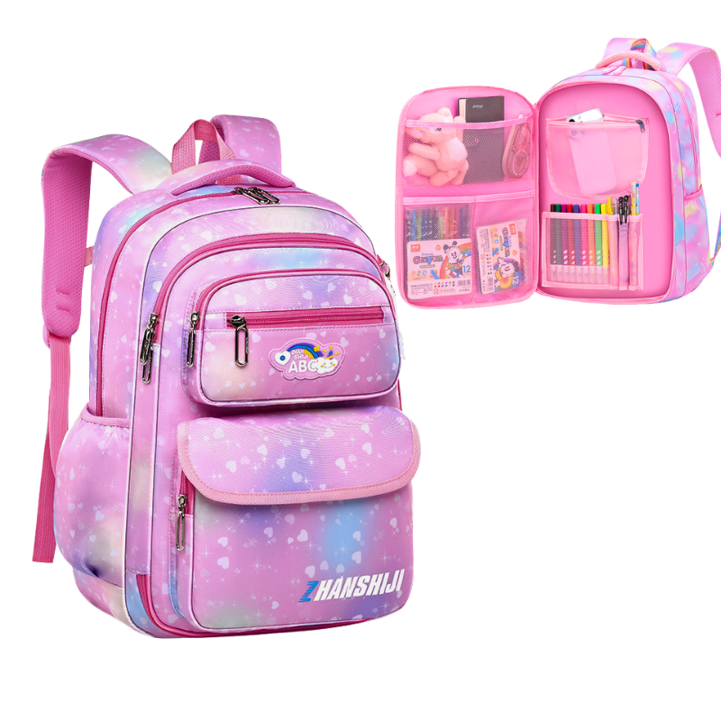 Cloudy Design Kids School Bag for Girls - image 4