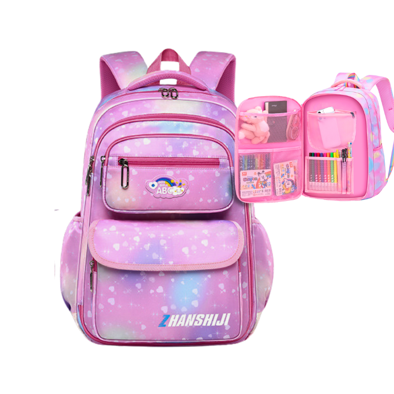 Cloudy Design Kids School Bag for Girls - image 3