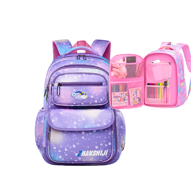 Cloudy Design Kids School Bag for Girls - image 5