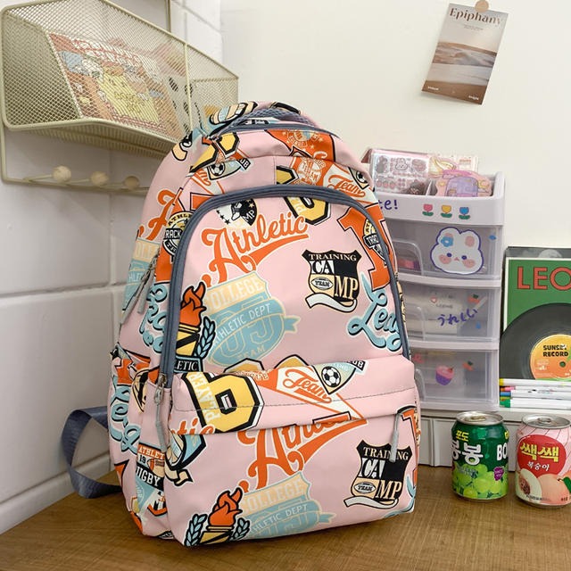 Street Art Graffiti Backpack for Teens Students - image 2