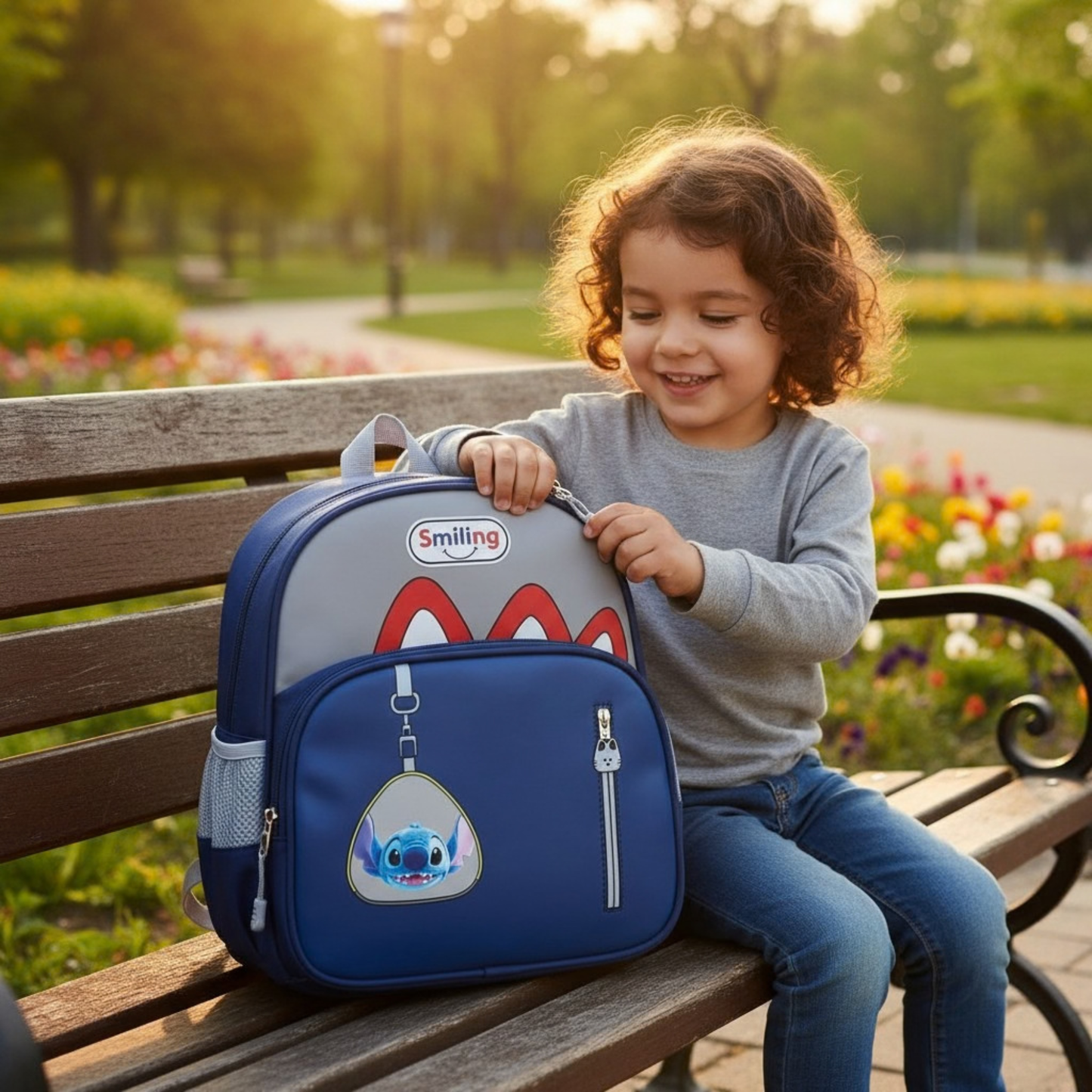 Kids Cartoon Character Backpacks | 13" PlayGroup - image 4