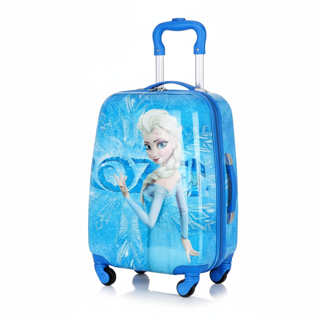 Kids Character Trolley Suitcase-Elsa - image 2