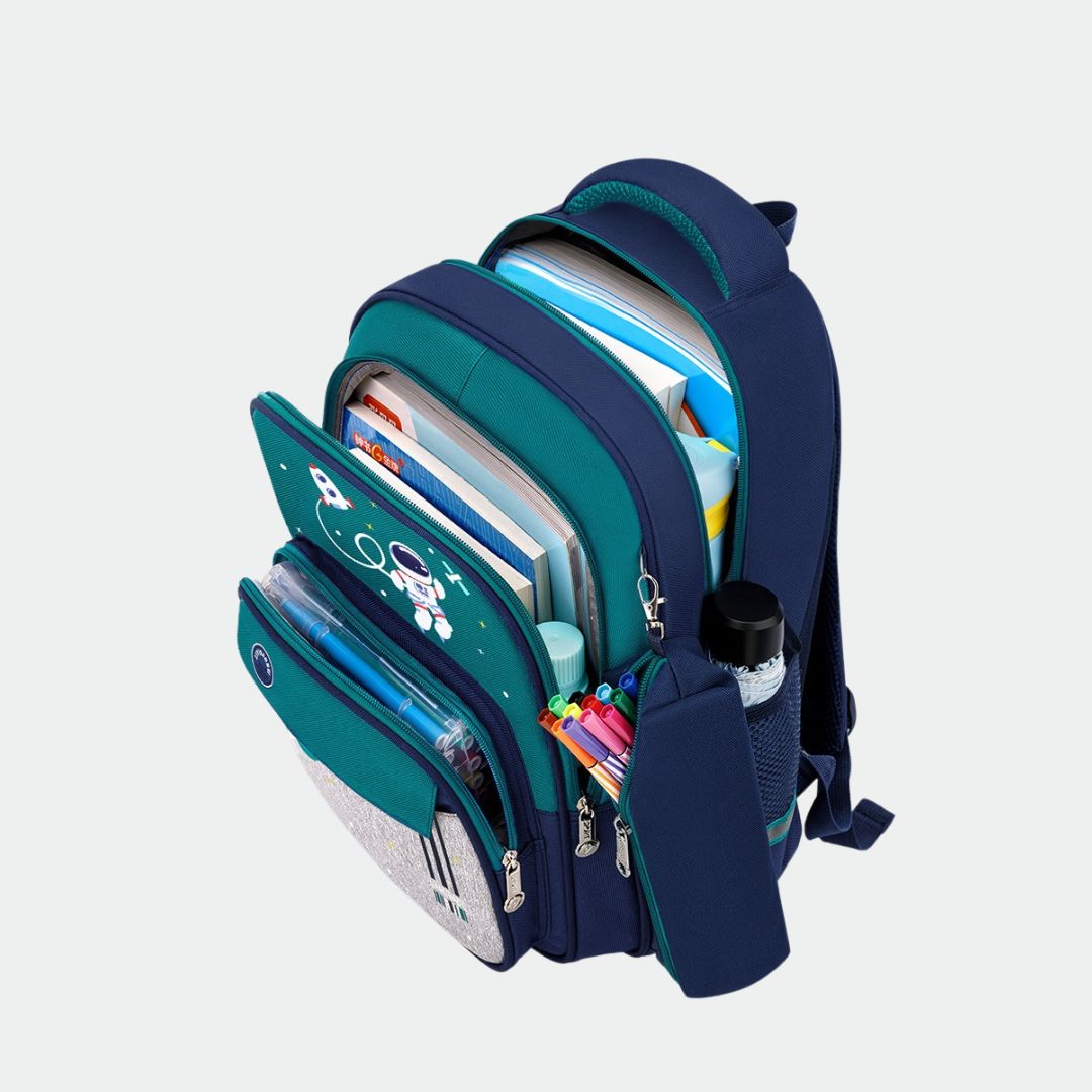 Space Explorer Kids Backpack with Pencil Case 1-2 Grade - image 4