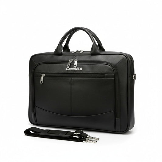 Multi-Compartment Laptop Shoulder Bag | Briefcase - image 1